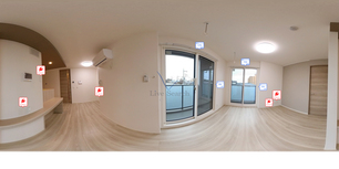 ヴィアレットⅧ 301 【埼玉県埼玉新都市交通　東宮原駅　徒歩5分】 の外観写真