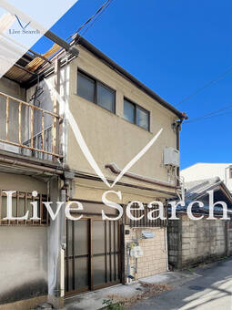 東大阪市若江本町　連棟　右端 D 【大阪府近鉄奈良線　若江岩田駅】 の外観写真