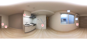 D-room旗塚通 302 【兵庫県阪急電鉄神戸線　春日野道駅】 の外観写真