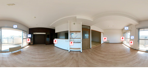 RICウエストコート5番街532号棟 305 【兵庫県アイランドセンター駅】 の外観写真