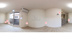 シャンティ 202 【神奈川県東林間駅】 の外観写真