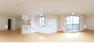 ルーチェ星ヶ丘B棟 102 【東京都久米川駅】 の外観写真