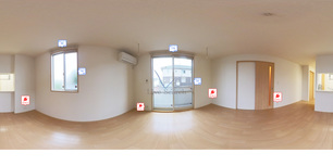 レイクシティー御茶園B 102 【茨城県水戸駅】 の外観写真