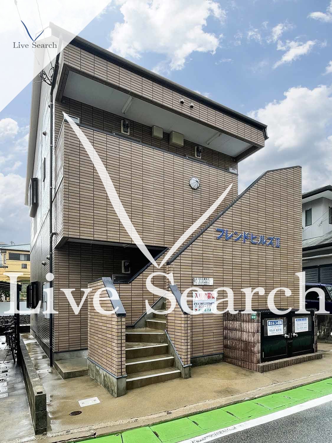 フレンドヒルズⅡ 201 【城南区金山駅】 の外観写真