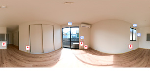 パルティール千里　＊＊ D202 【福岡県周船寺】 の外観写真