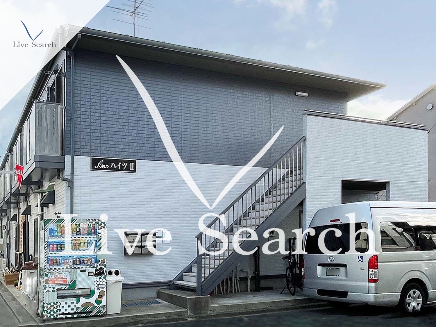 ArtハイツⅡ 205 【梅屋敷駅】 の外観写真