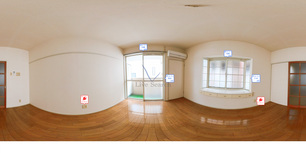 ドリームパレス大橋南 201 【福岡県バス停　西鉄バス　下日佐】 の外観写真