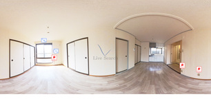 フラワーハイム鶴見 203 【大阪府大阪メトロ長堀鶴見緑地線　鶴見緑地駅　徒歩18分】 の外観写真