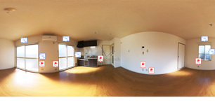 フレグランス松江 0201 【和歌山県南海電鉄加太支線 東松江駅】 の外観写真