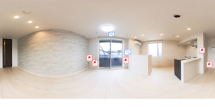 アレスリーベ陣場 301 【茨城県万博記念公園駅】 の外観写真