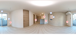 メゾンアーク西新井Ⅱ 102 【東京都大師前駅】 の外観写真