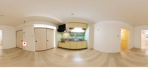 八女ビル 201 【福岡県バス停　原団地　停】 の外観写真