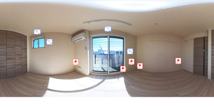 カーサしらたま  301 【埼玉県埼玉新都市交通　鉄道博物館（大成）駅】 の外観写真