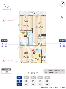 ロイジェントパークスレイクタウンO 101 【埼玉県越谷レイクタウン】 の間取り図