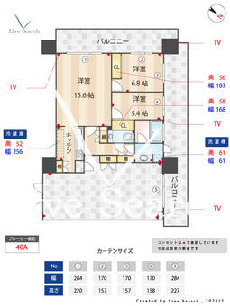 ザ・リンドス 312 【福岡県千早駅】 の間取り図