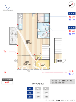 東佐野アパート 201 【大阪府阪和線　東佐野駅　徒歩3分】 の間取り図