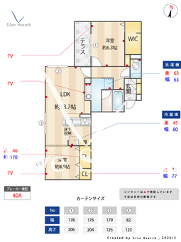 スペチアーレ小松 102 【大阪府阪急阪急京都線「上新庄」駅 徒歩9分京都線「上新庄」駅 徒歩9分】 の間取り図