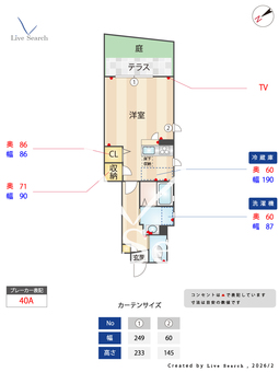 シャーメゾン美章園 101 【大阪府 美章園駅】 の間取り図