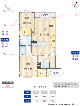 シャーメゾンアメニティ御領Ⅰ 204 【熊本県竜田口駅】 の間取り図