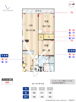 セントラルステージ 103 【埼玉県熊谷駅】 の間取り図