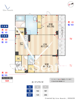 ルピナス　グランデ 102 【千葉県東松戸駅】 の間取り図