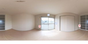 Ms シーサイドプラザ　E・F F201 【兵庫県山陽電気鉄道本線 東二見駅 徒歩9分  】 の間取り図