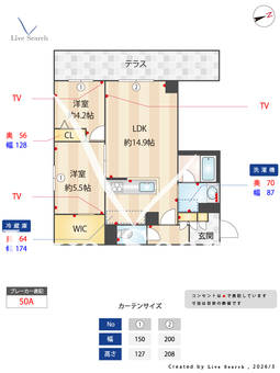 plancher曙 102 【福岡県西新駅】 の間取り図