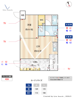 デュオフラッツ千歳船橋 403 【東京都千歳船橋駅】 の間取り図