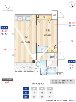 デュオフラッツ千歳船橋 404 【東京都千歳船橋駅】 の間取り図