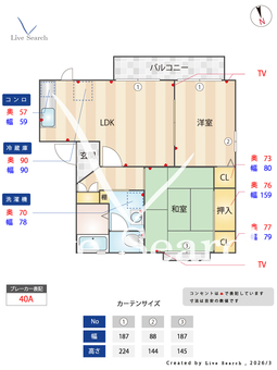 バリュージュ保田 202 【和歌山県高野口駅】 の間取り図