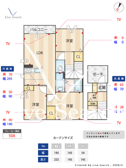 モンパール北花田Ⅱ 201 【大阪府北花田駅】 の間取り図