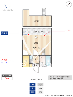 twin A 205 【千葉県八千代台】 の間取り図