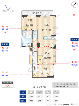 カイ　ラニ 201 【神奈川県片倉町駅】 の間取り図