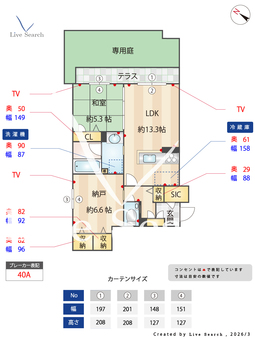 Gracieux下新庄 106 【大阪府下新庄駅】 の間取り図