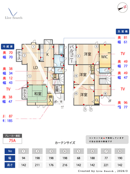 DAIKENNHILLS I14 【大阪府浜寺公園駅】 の間取り図