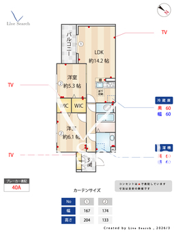 サイカチ 101 【埼玉県獨協大学前駅】 の間取り図