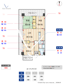 ウィンドウⅡ 505 【福岡県JR箱崎駅】 の間取り図