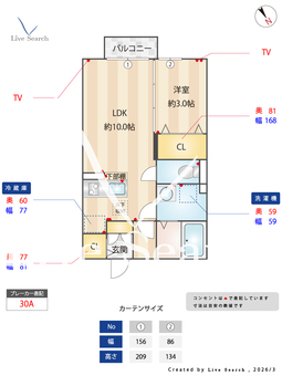 リヴィエール 103 【埼玉県霞ヶ関駅】 の間取り図