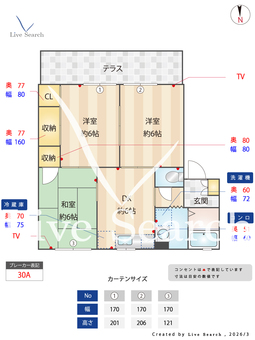 モダニティ八分字 B0102 【熊本県西熊本駅】 の間取り図