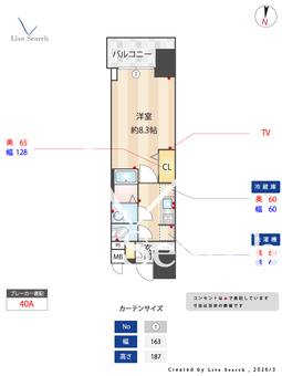 プレサンス心斎橋ソレイユ 1001 【大阪府堺筋本町駅】 の間取り図