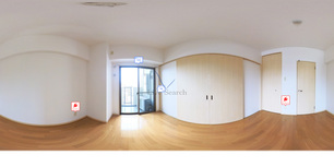 フラップワン高宮 801 【福岡県高宮駅】 の間取り図