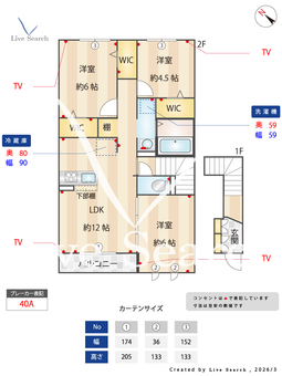 ボナールメゾン 202 【東京都飛田給駅】 の間取り図