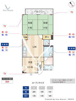 NTMマンション 303 【福岡県大橋駅】 の間取り図