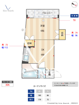 ウエルス西新 401 【福岡県西新駅】 の間取り図