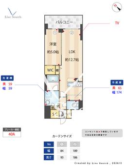 5584パスレージュ 202 【兵庫県東海道本線 六甲道駅 徒歩8分】 の間取り図