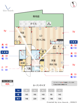 0001180シーサイドビラⅢ・Ⅳ 103 【兵庫県山陽電気鉄道本線 江井ヶ島駅 徒歩4分 】 の間取り図