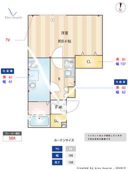 ラシクラス上板橋 302 【東京都上板橋駅】 の間取り図