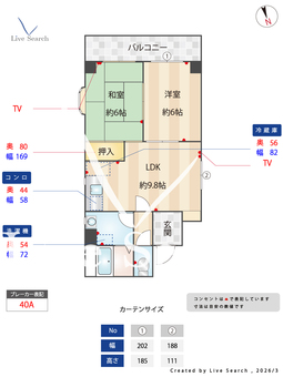 青木屋ビル 4A 【愛知県あおなみ線「港北」徒歩14分】 の間取り図
