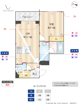 ウエストキャニオン妙蓮寺 202 【神奈川県妙蓮寺駅】 の間取り図