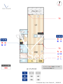Brillio　善源寺 206 【大阪府都島駅】 の間取り図